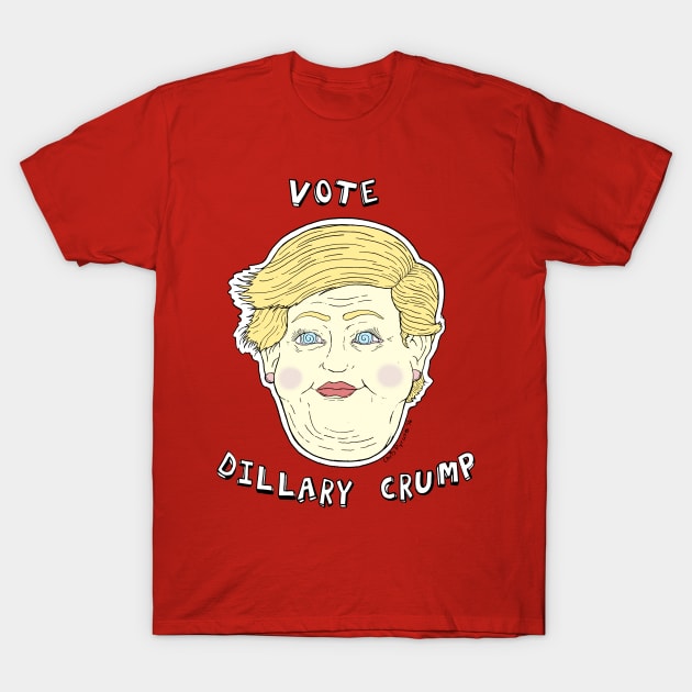 VOTE CRUMP 2016! (Light COLORS) T-SHIRT T-Shirt by ChrisPyrate